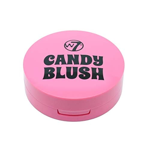 Image of W7 Cosmetics Candy Blush Sweet Cheeks Blusher, Angel Dust 6 g