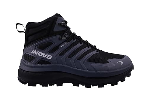 Image of INOV8 Women's Roclite Max Mid GTX Hiking Boots - Black/Dark Grey - 6 Wide