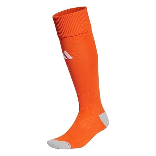 Image of adidas Unisex Kids Milano 23 Socks, Team Orange/White, 7-8 Years