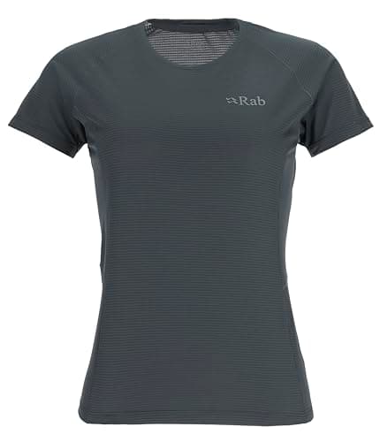 Image of Rab Women’s Sonic Tee Lightweight Breathable Short-Sleeve T-Shirt for Trail Running & Hiking - Beluga - Medium