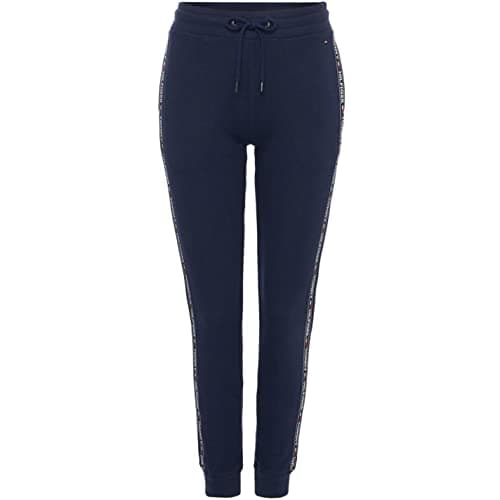 Image of Tommy Hilfiger Women’s Long Jogging Bottoms, Blue (Navy Blazer), XS