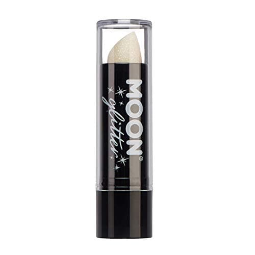 Image of Iridescent Glitter Lipstick by Moon Glitter - 4.2g - White