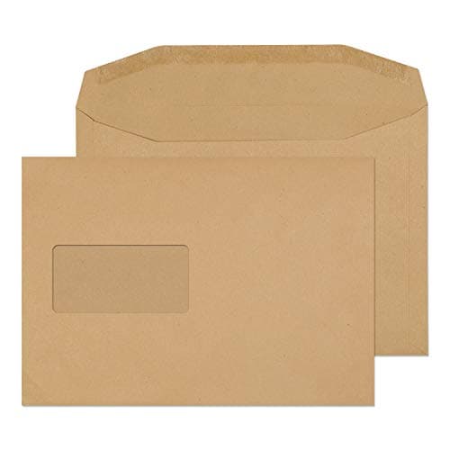 Image of Blake Purely Everyday C5++ 162 x 238 mm 80 gsm Manilla Gummed Mailer Window Envelopes (1008) - Pack of 500