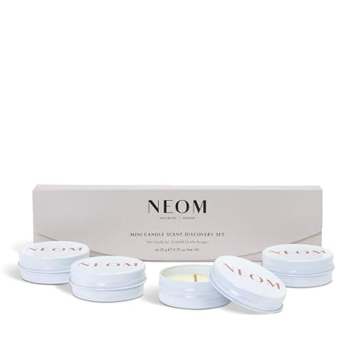 Image of NEOM- Mini Candle Scent Discovery Set | x4 20g Mini Candles | 100% Natural Fragrance