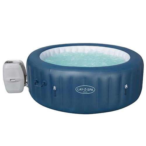 Image of Lay-Z-Spa 60029 Milan Airjet Plus Inflatable Hot Tub, 6 Person