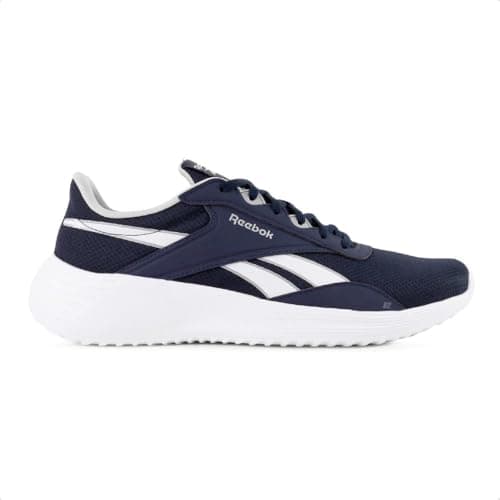 Image of Reebok LITE 4 Vector Navy/White/Grey 3 Male Running Shoes
