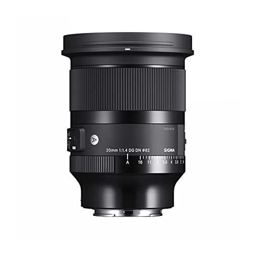 Image of Sigma 20mm F1.4 Art DG DN for Sony E Mount Black