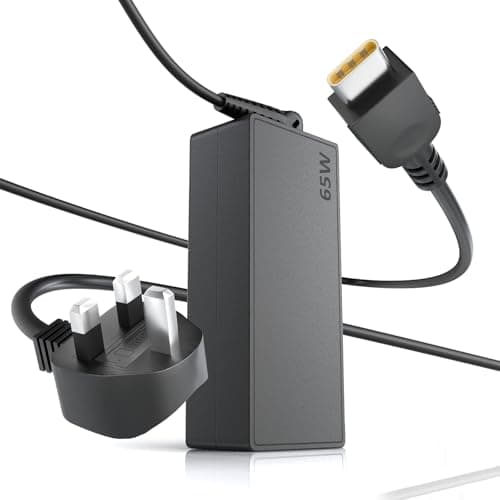 Image of 65W USB C Laptop Charger Universal for Lenovo Thinkpad Yoga, Dell Latitude XPS 13 Series, HP Chromebook, Asus Zendbook, Samsung, Type C Fast Charging