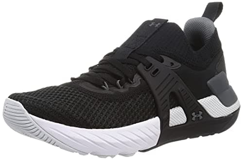 Image of Under Armour Men Project Rock 4 Mens Training Shoes Black/White 8 (42.5)