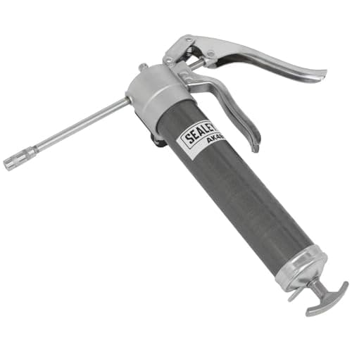 Image of Sealey Quick Release Pistol Grip Grease Gun 3-Way Fill - AK481