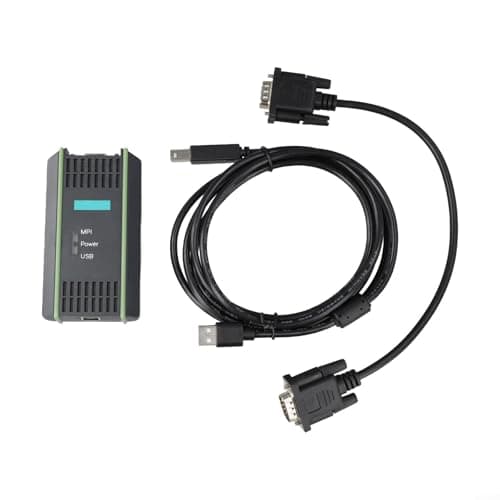 Image of ComfyHarbor For Siemens 6ES7972-0CB20-0XA0 USB/MPI PC Adapter For S7-200/300/400 PLC - Programming Cable With MPI/DP/PPI Support, 1000M Communication, Industrial-Grade Protection