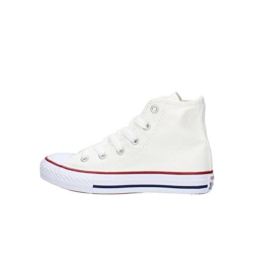 Image of Converse All Star Hi Youth Trainers Optical White - 12 Youth UK