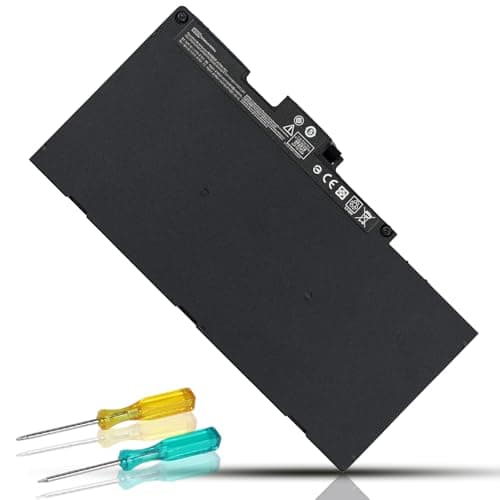Image of HJTPOWER CS03XL CSO3xl Laptop Battery for HP EliteBook 745 755 840 850 G3 G4 848 G3, ZBook 15u G3 G4 Mobile Workstation, mt42 mt43 Mobile Thin Client, CS03046XLG3/G4 CS03 11.4V/46Wh