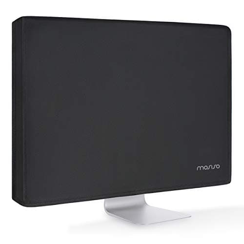 Image of MOSISO Monitor Dust Cover 22, 23, 24, 25 inch Anti-Static Dustproof LCD/LED/HD Panel Case Computer Screen Protective Sleeve Compatible with iMac 24, 22-25 inch PC, Desktop and TV, Black