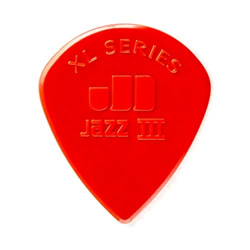 Image of Dunlop 47RXLN Jazz III XL Nylon Guitar Picks, 24-Pack