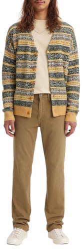 Image of Levi's Men's 514 Straight Trousers, British Khaki X, 36 W/32 L