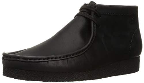 Image of Clarks Shacre Men's Boots, Black skin, 9 UK