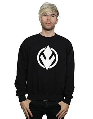 Image of Absolute Cult Star Wars The Rise Of Skywalker Sith Logo Men's Sweatshirt Black XXXXX-Large