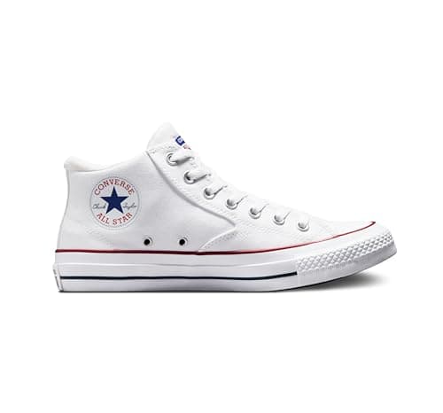 Image of CONVERSE Men's Chuck Taylor All Star Malden Street Sneaker, White/Red/Blue, 4.5 UK