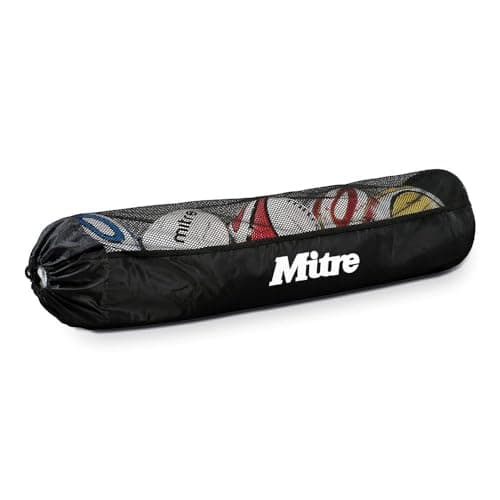 Image of Mitre Tubular Football Bag | Training Equipment Ball Sack