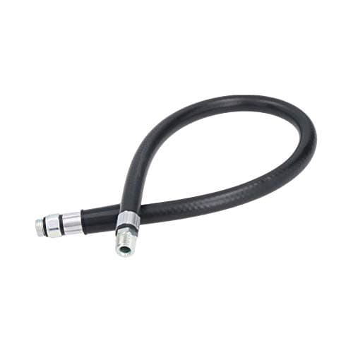 Image of Replacement 21" Tyre Inflator Spare End Air Hose 1/4" to 1/4" BSP Male Thread