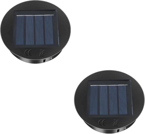 Image of CNMTCCO Lantern Replacement Tops 2PCS 1.2V 600mAh LED Panel for Outdoor Hanging Lights, IP44 Waterproof Bulb Replacement for Garden Patio Table Decor, 8CM/3.1inch