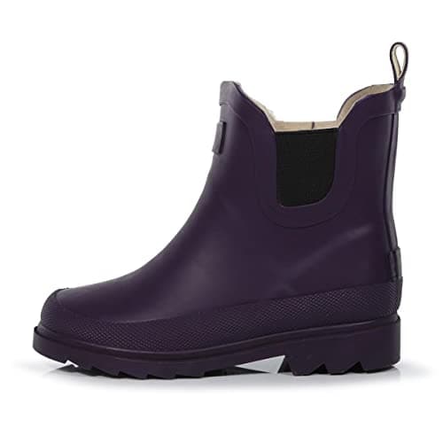 Image of Regatta Kids Natural Rubber Warm Faux Fur Lining Harper Cosy Jnr