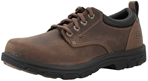 Image of Skechers Men's Segment Search Oxford, Brown, 8.5 UK