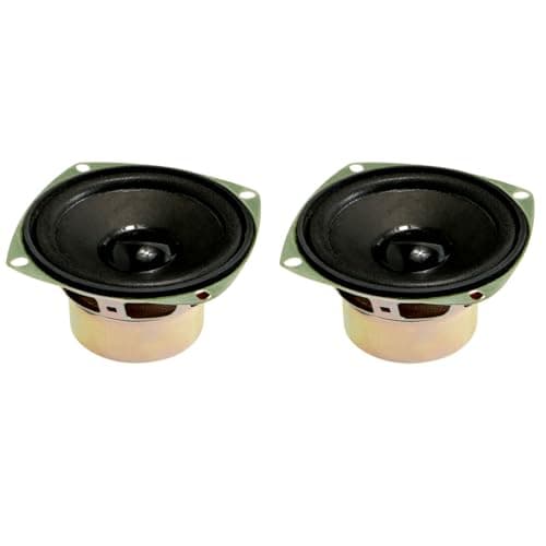 Image of sourcing map 10W 4 Ohm 3 Inch 78x78x39mm Anti-magnetic Speaker Tweeter Speakers 2pcs