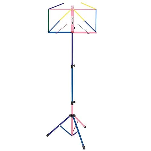 Image of KINSMAN PREMIUM SERIES MUSIC STAND AND BAG - MULTICOLOUR (OPS55M)