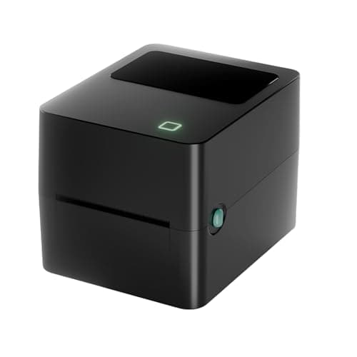 Image of SmithPackaging 4” Direct Thermal Label Printer (203 DPI, USB) | High-Speed Ink Barcode Label Printer for Windows & Mac | 4x6 Compatible | Suitable for Amazon, Shopify, Etsy