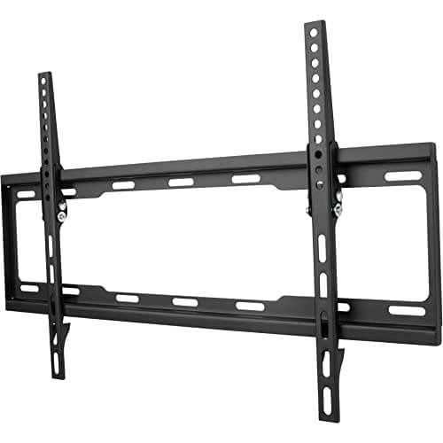 Image of One For All TV Bracket – Tilt (15°) Wall Mount – Screen size 32-90 Inch - For All types of TVs (LED LCD Plasma) – Max Weight 80kgs – VESA 100x100 to 600x400 - Black – WM2621