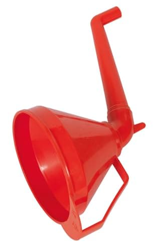 Image of Sealey F16 Funnel With Fixed Offset Spout And Filter Medium 160Mm