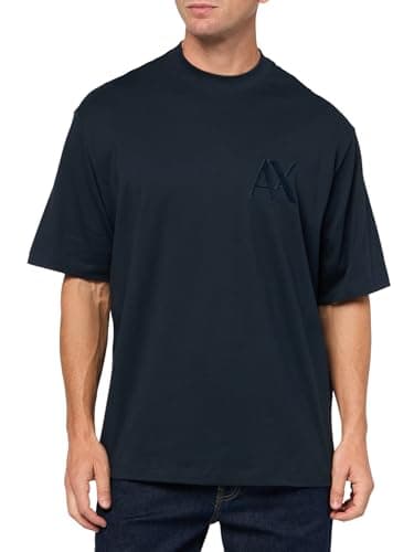 Image of Armani Exchange Mens Monogram Logo T-Shirt