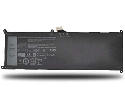 Image of ASKC 7VKV9 Laptop Battery for Dell XPS 12 9250 12-9250-D1308TB 12-9250-D1508TB Latitude 12 7275 Series Notebook 9TV5X 0V55D0 V55D0 7.6V 30Wh