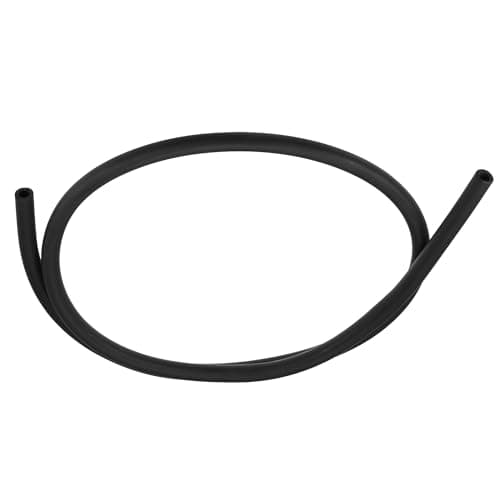 Image of TOP-VIGOR Lubricating Oil Hose, 6mm x 10mm x 1M Rubber Tubing Hose Rubber Pipe for Irrigation, Small Equipment, Outdoor, Garden Water Tubing, Black