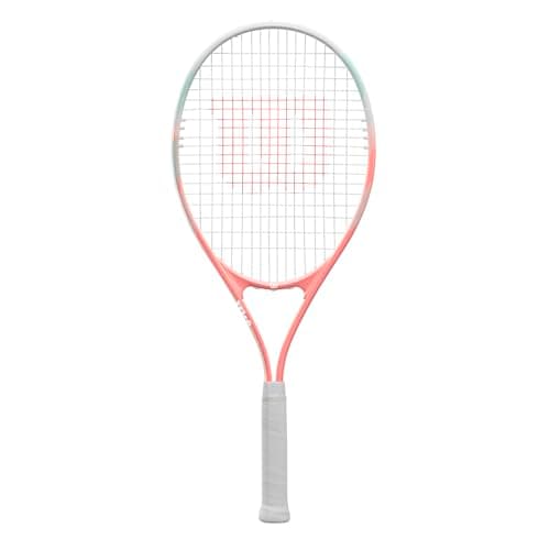 Image of Wilson Envy XP Lite Tennis Racket, With Stop Shock Sleeves & Oversized Head, Hit With Power & Consistency, Colour: Coral, Grip Size: 2