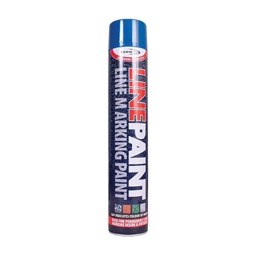 Image of Survey Line Marker Marking Spray Paint 750ml - Blue Permanent