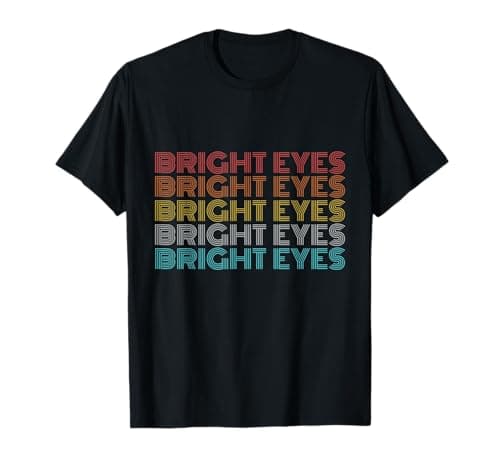 Image of Retro Vintage Bright Eyes T-Shirt