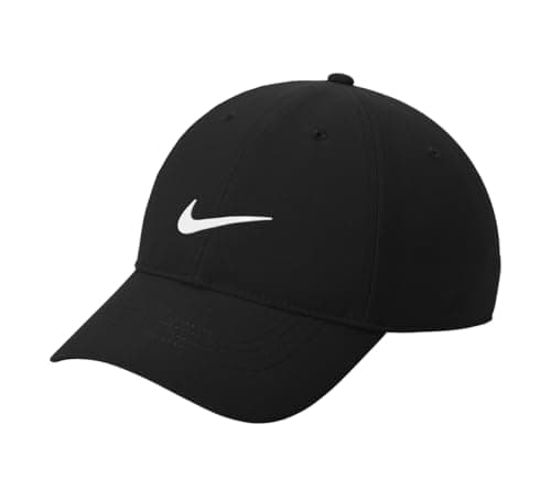 Image of NIKE Golf Dri-FIT Swoosh Front Cap, Black/White