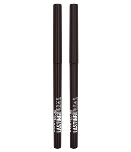 Image of Maybelline New York Lasting Drama Automatic Eye Pencil Waterproof Pigmented Tract 36H Colour Black Out Drama - 2 Cosmetics