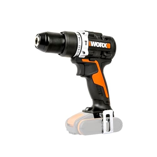 Image of WORX Nitro 18V (20V MAX) Cordless Impact Drill, PowerShare, Brushless Motor, 60Nm,13mm Chuck, Variable Speed Control, LED Light, Bare Tool, WX352.9