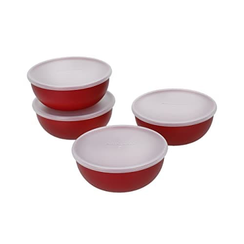 Image of KitchenAid 4pc Pinch Bowl Set - Empire Red