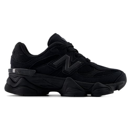 Image of New Balance 9060 'Triple Black' - PC9060BB for Preschool Boys, Black/Black/Black, 12C