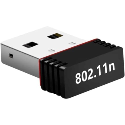 Image of Usb Wifi Adapter, Hi-Speed 150mbps 2.4G wireless Dongle Receiver, Mini USB 802.11N Network Wi-Fi adaptor, Faster Downloads, Compatible with PCs, Laptops, Smart TVs, and Gaming Consoles.