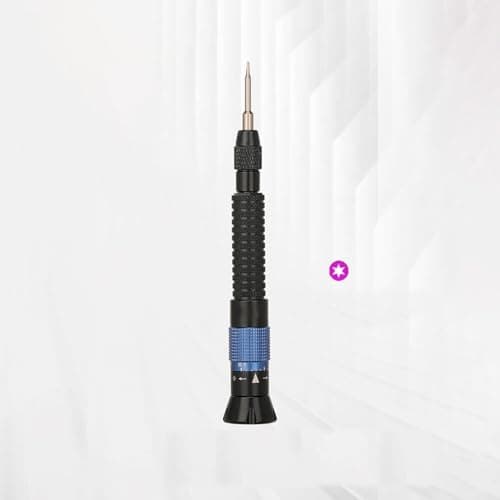 Image of Alanmoship Precision Torque Screwdriver with 035-055 N·cm Adjustable Setting, Interchangeable Bits, Alloy Steel Construction and Anti-Slip Handle for Mobile Phone, Computer and Electronics(Large)