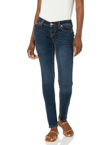 Image of True Religion Women's Stella Low Rise Skinny Jean, Indigo Upgrade, 33