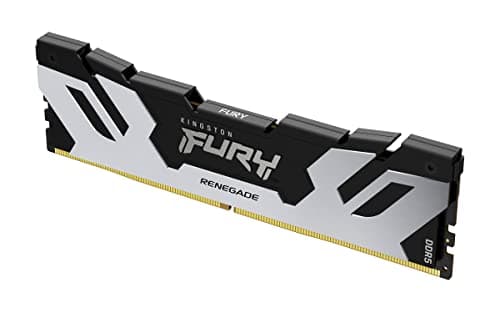 Image of Kingston Fury Renegade DDR5 Silver/Black XMP 16GB 6000MT/s CL32 DIMM Desktop Gaming Memory - KF560C32RS-16