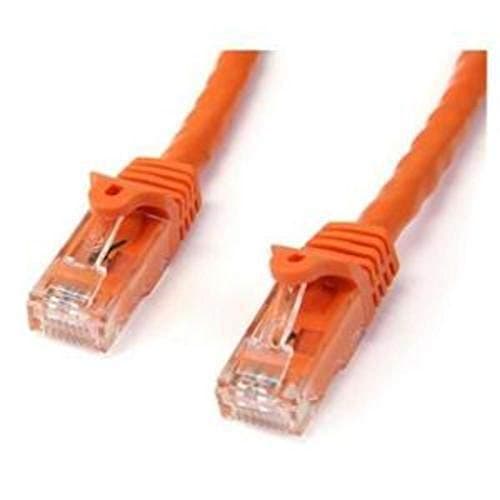 Image of StarTech.com 2m CAT6 Ethernet Cable - Orange CAT 6 Gigabit Ethernet Wire -650MHz 100W PoE++ RJ45 UTP Category 6 Network/Patch Cord Snagless w/Strain Relief Fluke Tested UL/TIA Certified (N6PATC2MOR)