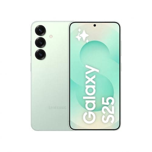 Image of Samsung Galaxy S25 AI Smartphone, Galaxy AI, 12GB Memory, 512GB Storage, 50MP Camera, Mint, 3 Year Manufacturer Extended Warranty (UK Version)